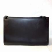 Pre-owned Leather shoulder-bags Gucci Vintage , Black , Dames