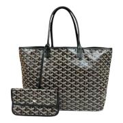 Pre-owned Canvas handbags Goyard Vintage , Black , Dames