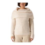 Zachte Alpaca Trui 28-09-Soul Moscow , Beige , Dames