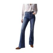 Faith Flare Push In Jeans Salsa , Blue , Dames