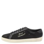 Leather sneakers Saint Laurent , Black , Heren