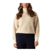 Essy Pullover Sand Sweater Nukus , Beige , Dames