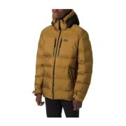 Puffy Parka met lichaamskaartisolatie Helly Hansen , Brown , Heren