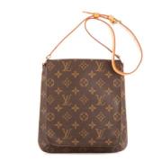 Pre-owned Canvas louis-vuitton-bags Louis Vuitton Vintage , Brown , Da...