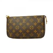 Pre-owned Fabric louis-vuitton-bags Louis Vuitton Vintage , Brown , Da...