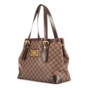 Pre-owned Canvas louis-vuitton-bags Louis Vuitton Vintage , Brown , Da...