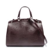 Pre-owned Leather louis-vuitton-bags Louis Vuitton Vintage , Red , Dam...