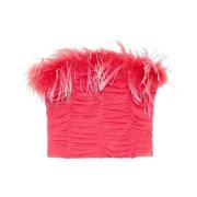 Veren Bustier Top Patrizia Pepe , Pink , Dames