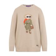 Dameskleding Trui Naakt & Neutrals Ss25 Ralph Lauren , Beige , Dames