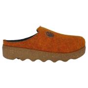 Oranje Dames Huisslipper Comfort Klompen Rohde , Orange , Dames