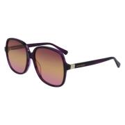 Sunglasses Longchamp , Purple , Dames