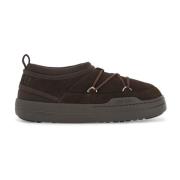 Suède Slip-On Sneaker Moon Boot , Brown , Heren