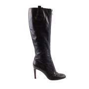 Pre-owned Leather boots Gianvito Rossi Pre-owned , Black , Dames