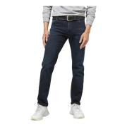 Regular Fit Jeans met Super-Stretch Stof Meyer , Blue , Heren