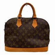 Pre-owned Canvas handbags Louis Vuitton Vintage , Brown , Dames