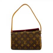 Pre-owned Fabric louis-vuitton-bags Louis Vuitton Vintage , Brown , Da...