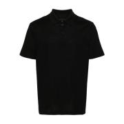 Zwart Geborduurd Monogram Poloshirt Givenchy , Black , Heren