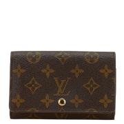 Pre-owned Canvas wallets Louis Vuitton Vintage , Brown , Dames