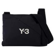 Plastic crossbody-bags Y-3 , Black , Dames