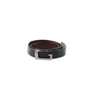 Pre-owned Leather belts Gucci Vintage , Black , Dames