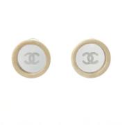 Pre-owned Plastic chanel-jewelry Chanel Vintage , White , Dames