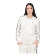 Essentials 3-Stripes beige Hoodie Adidas , White , Dames