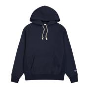 Geborstelde Fleece Hoodie Collectie Champion , Blue , Heren