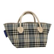 Pre-owned Nylon handbags Burberry Vintage , Blue , Dames