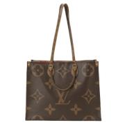 Pre-owned Canvas totes Louis Vuitton Vintage , Brown , Heren