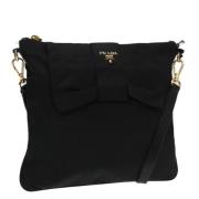 Pre-owned Nylon prada-bags Prada Vintage , Black , Dames