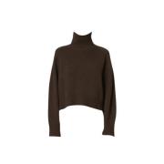 Klassieke Ballerina Pullover Vanessa Bruno , Brown , Dames