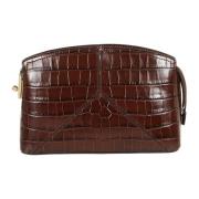 Bruine Crossbody Tas Elegante Stijl Victoria Beckham , Brown , Dames