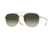 Rivetti Titanium Zonnebril Groen G-15 Oliver Peoples , Yellow , Heren