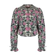 Lily Lange Mouw Blouse Harper & Yve , Multicolor , Dames