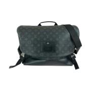 Pre-owned Canvas louis-vuitton-bags Louis Vuitton Vintage , Black , He...