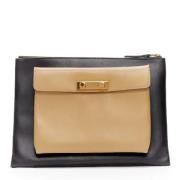 Pre-owned Leather clutches Marni Pre-owned , Black , Dames