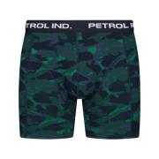 Heren Boxershorts 2-Pack Groen Petrol , Green , Heren