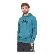 Retro Street Hoodie Classics Collection Puma , Green , Heren