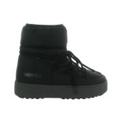 Lage Nylon Waterdichte Winterlaarzen Moon Boot , Black , Heren