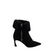 Pre-owned Suede boots Alexandre Birman Pre-owned , Black , Dames