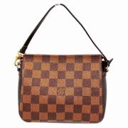 Pre-owned Canvas handbags Louis Vuitton Vintage , Brown , Dames