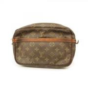 Pre-owned Fabric louis-vuitton-bags Louis Vuitton Vintage , Brown , Da...