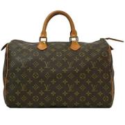 Pre-owned Fabric louis-vuitton-bags Louis Vuitton Vintage , Brown , Da...