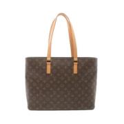 Pre-owned Leather louis-vuitton-bags Louis Vuitton Vintage , Brown , D...