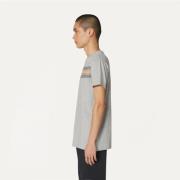 Ace T-shirt voor mannen K-Way , Gray , Heren