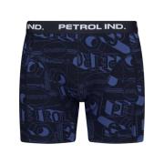 Heren Boxershorts 2-Pack Blauw Petrol , Blue , Heren