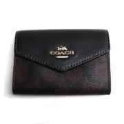 Pre-owned Canvas wallets Coach Pre-owned , Brown , Dames