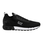 Monochrome Veterschoenen Emporio Armani EA7 , Black , Heren