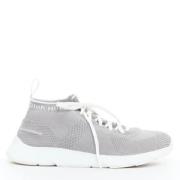 Pre-owned Knit sneakers Dior Vintage , Gray , Dames