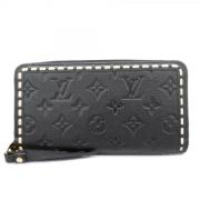 Pre-owned Fabric wallets Louis Vuitton Vintage , Black , Dames